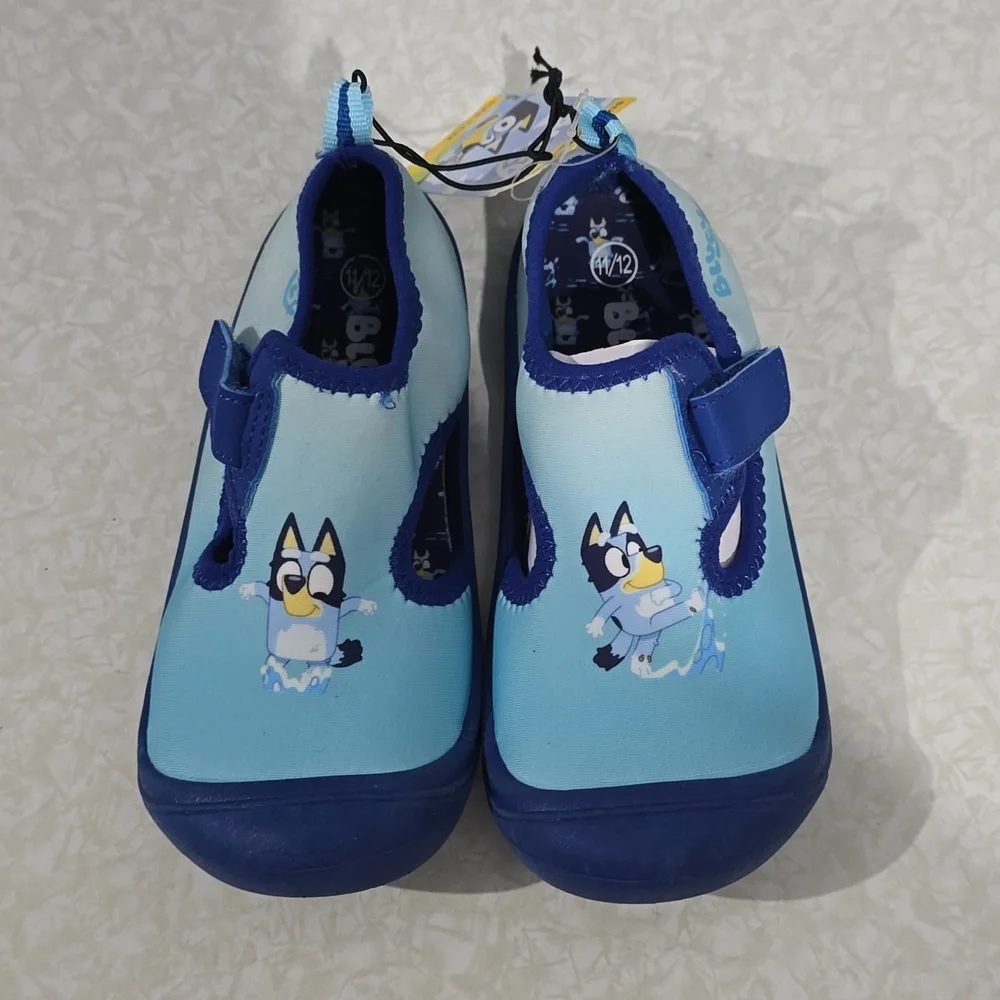 Bluey‎ Water Shoes Size 11/12 NWT GroundUp